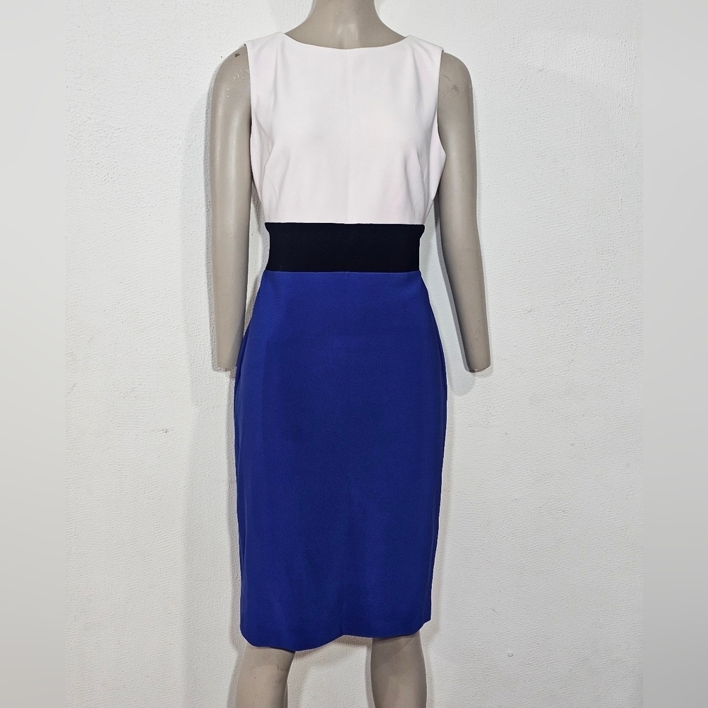 Ralph Lauren Soft Pink And Blue Dress Sleeveless - Picture 1 of 11